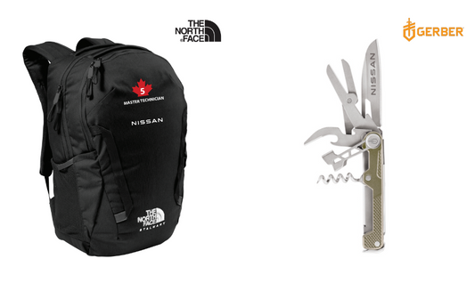 Year 5 Master Tech - North Face Backpack & Gerber Multi Tool